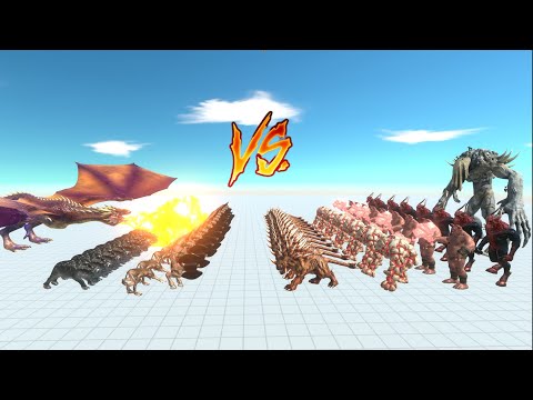 FANTASY VS INFERNALS Animal Revolt Battle Simulator