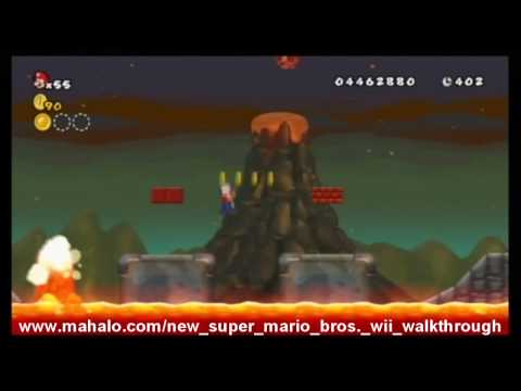 New Super Mario Bros. Wii Walkthrough - World 8-1