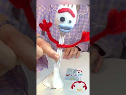 How To Make TOY STORY4 Forky #shorts