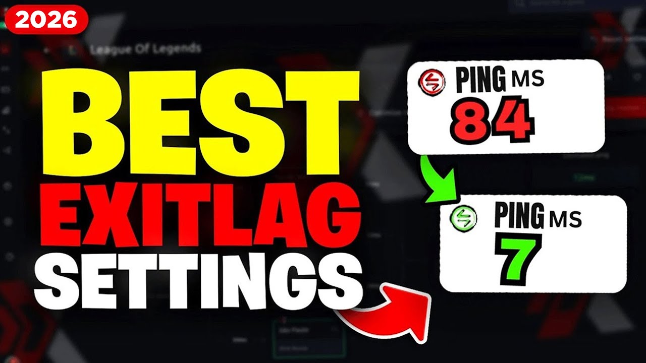🔧 TESTED! Get 0 Ping! Best Exitlag Settings 2024 + Secret Settings 🔧
