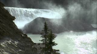 preview picture of video 'Wapta Falls, Yoho National Park, BC, Canada'