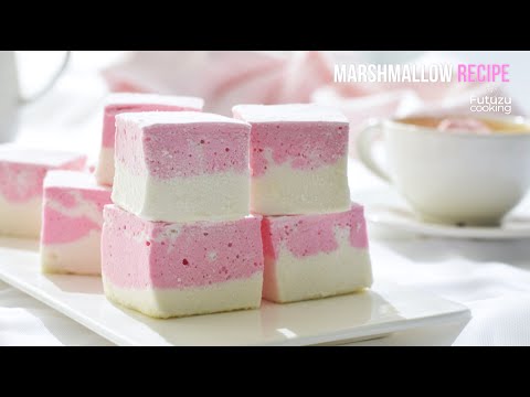 ASMR｜How to make Marshmallow fluff easy recipe at home｜Easy Homemade Marshmallow Without Corn Syrup