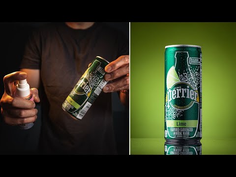 How I shot this Perrier can | Product Photography Tutorial