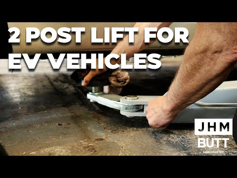 2 Post Lift For Electric Vehicles - Halfords Install