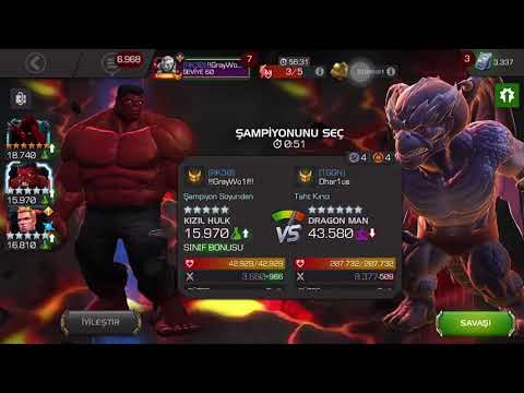 Rk30 vs TGGN - S24 War 6 - Dragon man node 49 Hazard Shift using Red Hulk