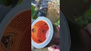 Gorilla tape waterproof patch and seal. Does it work