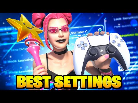 NEW Best Controller SETTINGS + Sensitivity on Console (Fortnite Tutorial)