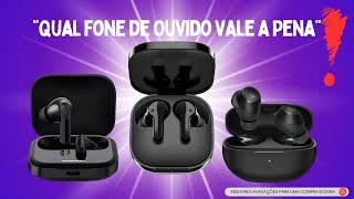 Melhores Fones de Ouvido com Cancelamento de Ruído. Redmi vs QCY T13 vs HAYLOU GT1 -  Qual Comprar?