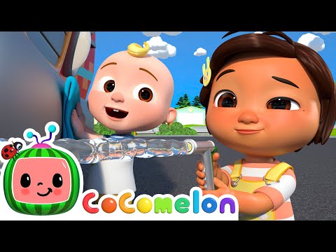 Fire Truck Wash Song | CoComelon Nursery Rhymes & Kids Songs