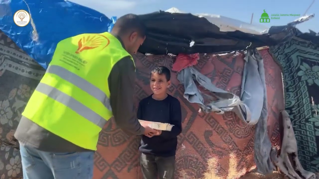 Street Kitchen (230) for the Displaced Families in Gaza, Thanks to Jalalia Jamme Masjeed