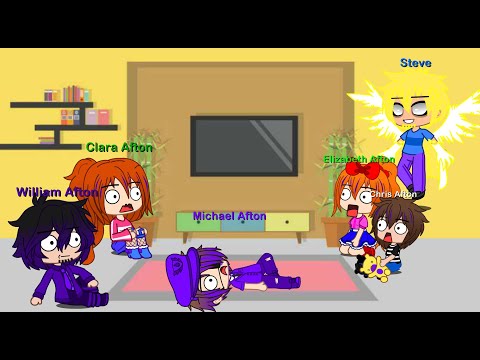 Gacha Club The Afton Family Reacts to Minecraft Steve Has UNLIMITED Power