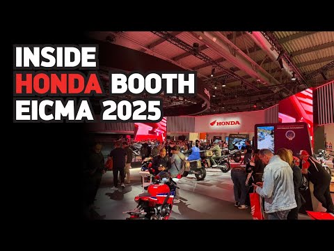 Inside the Honda Booth at EICMA 2025 | First Look at the New Viiir 900 and Full Lineup