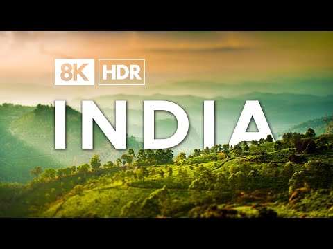 India in 8K ULTRA HD HDR - The Land of Spices (60 FPS)