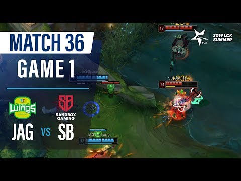 JAG vs SB | Match36 Game1 H/L | 2019 LCK Summer