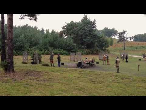 Incredible simulated game clay shooting experiences at Bisley Shooting Ground