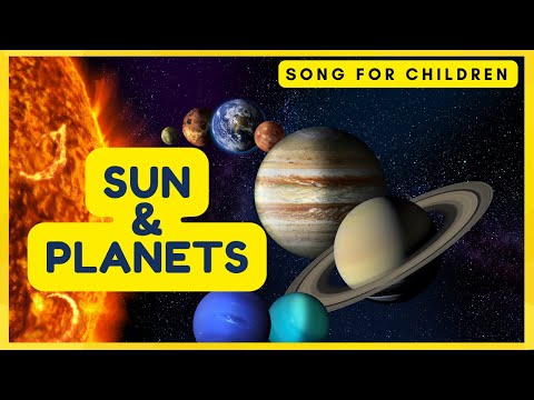 SUN AND PLANETS song | solar system | PLANET SONG | SOLAR SYSTEM SONG | SafireDream