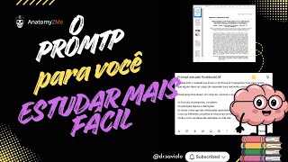 Eu vou te ensinar 500 prompts para estudar