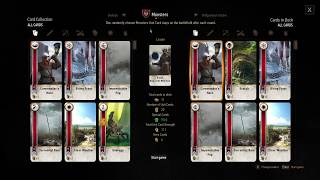 The Witcher 3 Gwent: Monsters vs Skellige Decks