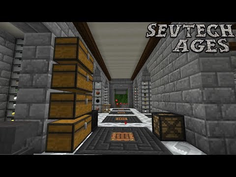 Final Server Base Tour  : SevTech Ages Lp Ep #69 Minecraft 1.12