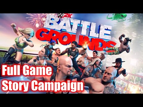 WWE 2K Battlegrounds - Full Game Campaign Story Gameplay Walkthrough