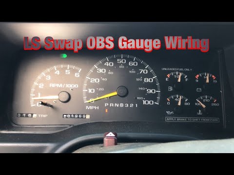 How To Get Your LS Swapped OBS Gauges To Work.