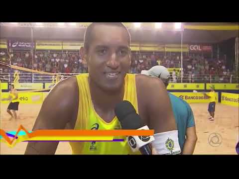 Vítor Felipe e Jô Gomes temporada 16/17 Circuito Brasileiro Open Volei de Praia