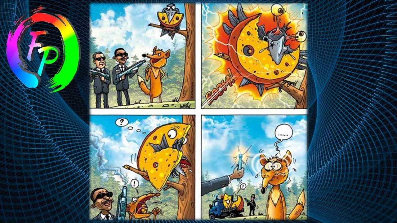 Most funny comics - Fox vs Crow - II.