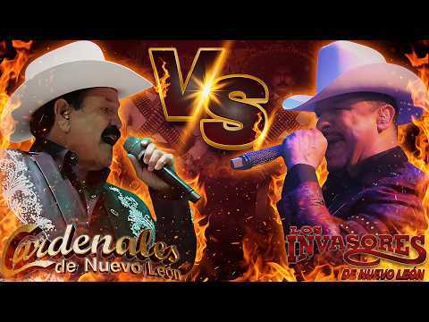 Cardenales De Nuevo León & Los Invasores 🎶 Norteñas y Corridos Viejitos Inolvidables