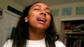 Sequoia Ellis singing "Alabaster Box" by Cece Winans