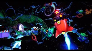 Disneyland Buzz Lightyear Astro Blasters (Complete Ride Through & Queue 1080p POV w/ wide angle)
