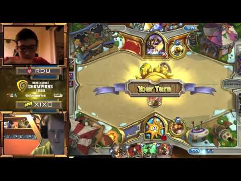 Xixo vs Rdu - Group B Deciders Match - Hearthstone Champions League