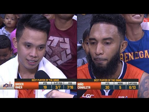 Best Players: Baser Amer and KG Canaleta | PBA Commissioner’s Cup 2018