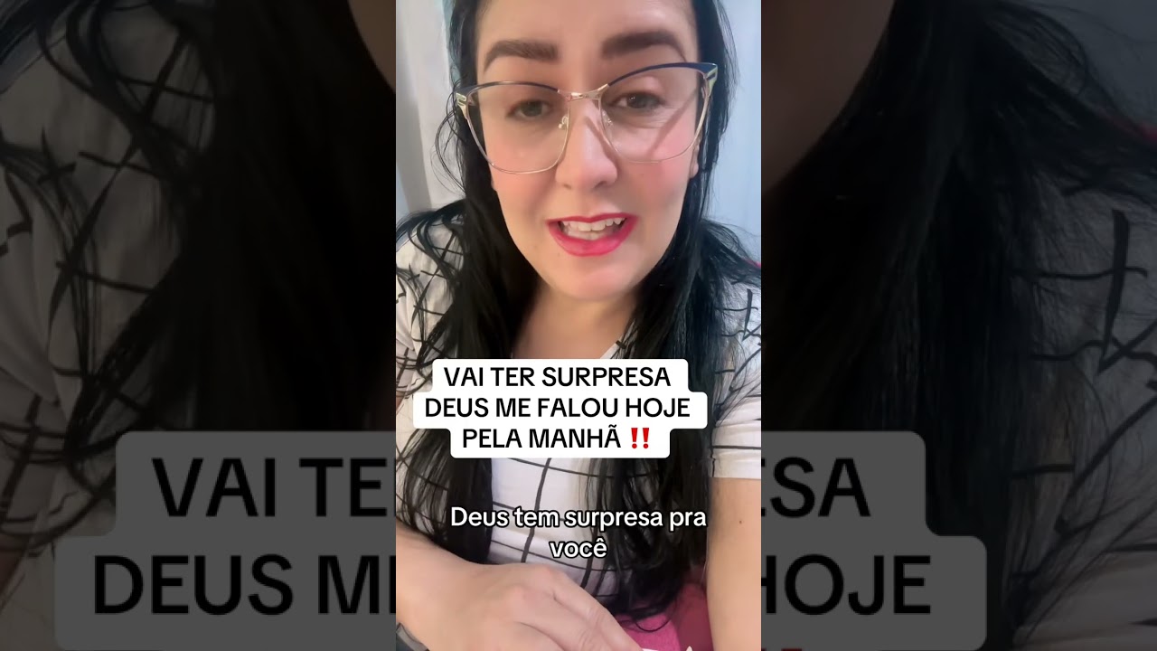 DEUS FALOU HOJE PELA MANHÃ‼️✅