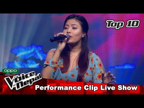 Afrita Khadgi "Bistarai Bistarai" | LIVE Show Performance | The Voice of Nepal S3