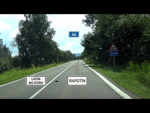 🇨🇿 I/44: Loučná nad Desnou - Rapotín (3x)