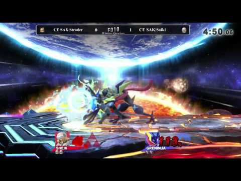 FD10 Winners Quarters - CE SAK|Stroder (Fox/Greninja) vs CE SAK|Saiki (Sheik)