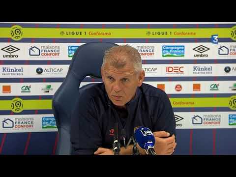 ITV Patrice Garande, match Caen-Dijon