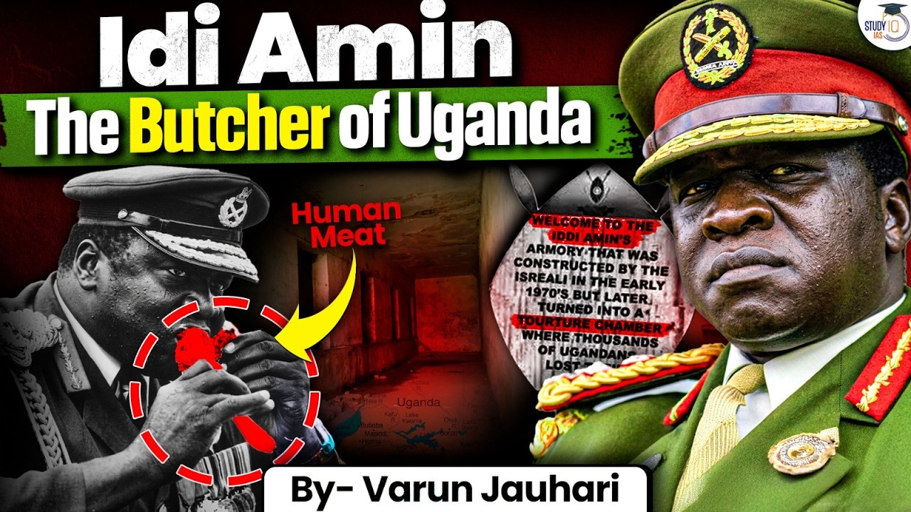 Idi Amin - The Worst DICTATOR in History | Complete Story of Africa's Monster Man | Varun Jauhari