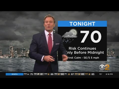 First Alert Weather: CBS2's 8/22 Monday 6 p.m. update