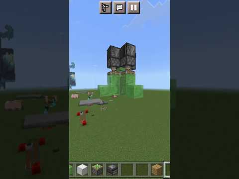 Insane Flying Machine in Minecraft!!! #Shorts