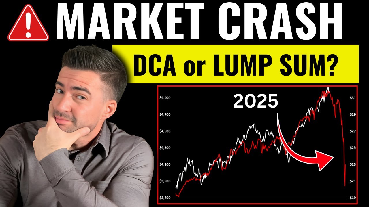 Best Strategy to BUY THIS DIP: 2025 Market Crash (Should you DCA or Buy the Dip Lump Sum?!)