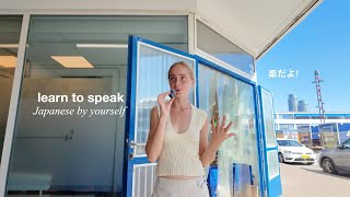 How I study Japanese fully on my own (simple and easy)