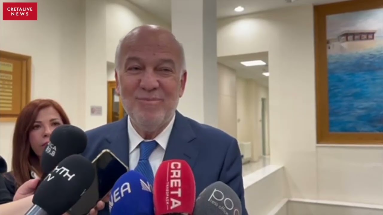 Στο Ηράκλειο ο Φλωρίδης: Επίσκεψη με φόντο το νέο Δικαστικό Μέγαρο Ηρακλείου