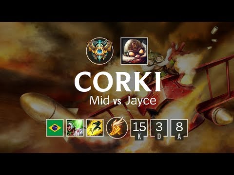 Corki Mid vs Jayce - BR Challenger Patch 8.11