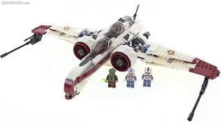 🔄 LEGO Star Wars ARC 170 Starfighter from 2010 review! set 8088 re upload 20151212
