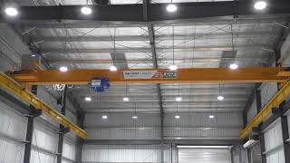 Single Girder EOT Crane video