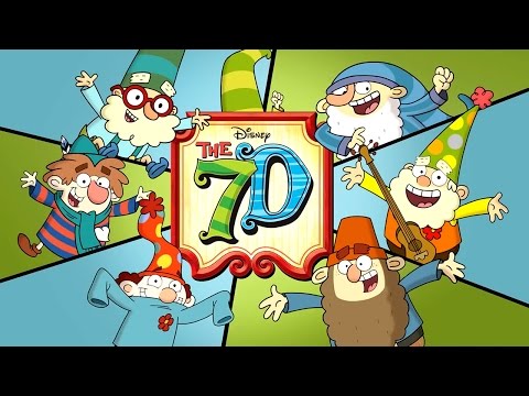 The 7D: Extended Theme Song | Comic-Con 2016 | The 7D | Disney XD