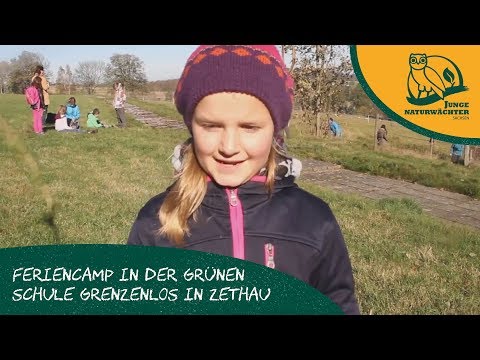 Feriencamp in der Grünen Schule Grenzenlos in Zethau