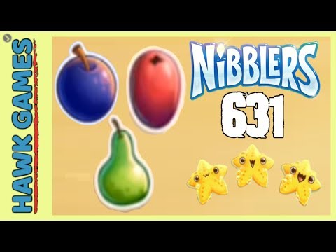 Fruit Nibblers Level 631 - 3 Stars Walkthrough, No Boosters
