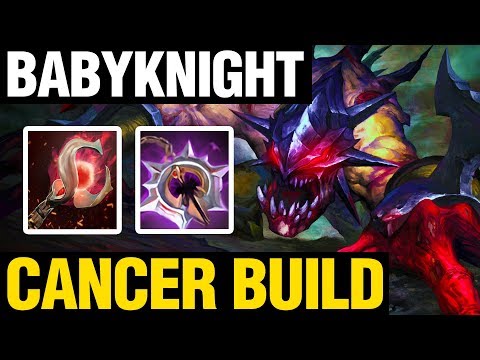 CANCER BUILD - BabyKnight Plays Lifestealer - Dota 2